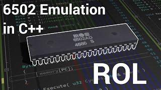 Emulating a CPU in C++ #29 (6502) -  Rotate Left