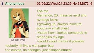 Femanon Is Insecure of Her Flat Chest — 4Chan Greentext Stories