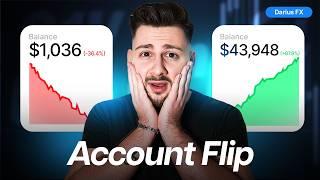 How to Flip your Account from 1k to 43k in just one month