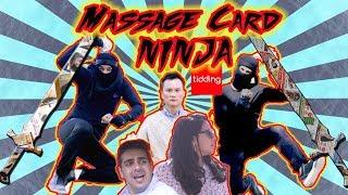 Massage Card Ninja | Comedy Sketch | Tidding