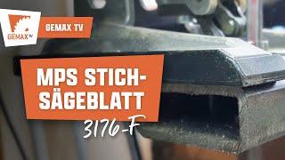 MPS Stichsägeblatt 3176-F für Sandwich-Material / Stahlbleche / GFK / Epoxy