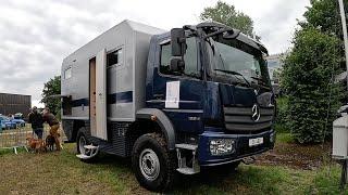 Bimobil EX 480 RV expedition vehicle 4x4 motorhome Camper EX480 MB Atego walkaround + interior V1860