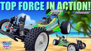 Tamiya Top Force Beach Bash! - Big Air, Extreme Action, it's, it's, it's... FORMIDABLE!