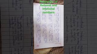 Properties of rational and irrational numbers| By YK Learning Studio # Short video #