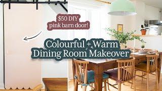 Eclectic Scandi-Style Dining Room Makeover | Making over my childhood home Part 3