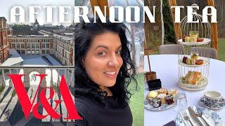 Best AFTERNOON TEA in London SECRET GARDEN in South Kensington edition including V&A highlights tour