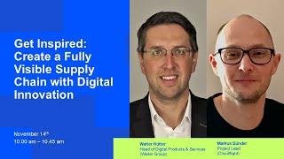 Webinar - Create a Fully Visible Supply Chain with Digital Innovation