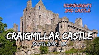 A Full Walk Tour of Edinburgh's 2nd Castle: Craigmillar Castle, Scotland, UK | 2024