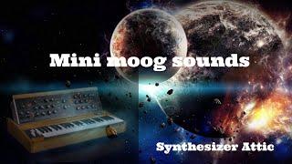 The Mini Moog sounds