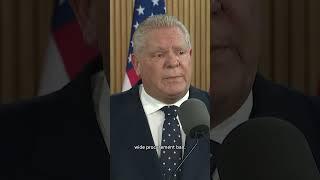 Ontario retaliates against Trump’s tariffs