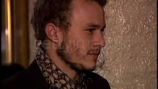 Heath Ledger at the premiere of The Hours