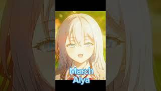 Your month your anime friends part 1 #edit #anime #animeedit #shorts
