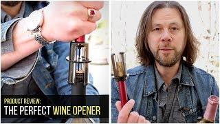 Product Review: The Perfect Wine Opener, open wine without a corkscrew!