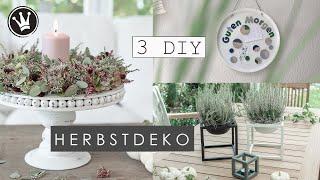 3 DIY HERBSTDEKO IDEEN: Kubus Bowl einfach selber bauen | Etagere | Magnet-Pinnwand