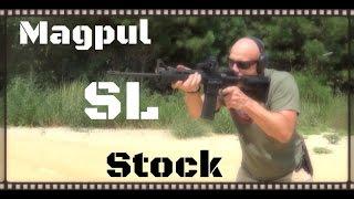 Magpul MOE Slim Line (SL) AR-15 Stock Review (HD)