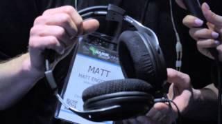 Shure SRH1540 Headphones NAMM 2014 ProAudioLand