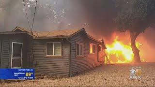 CZU Lightning Complex Fires: Evacuations Expanded To Felton, Ben Lomond; 40,000 Acres Burned