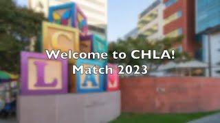 Happy Match Day | Children's Hospital Los Angeles