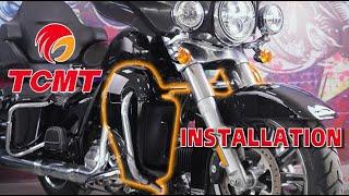 TCMT丨Install The Crash Bar & Lower Vented Fairing With Mr. Wen 