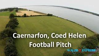 Caernarfon: Coed Helen football pitch