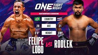 Muay Thai War  Felipe Lobo vs. Rodlek | Full Fight