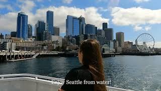 Seattle Waterfront view  From Cruise  Seattle’s historic waterfront