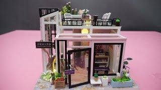 DIY Miniature Dollhouse Kit | Music Studio Room