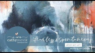 Abstract art tutorial # 2 | Intuitive expressive painting