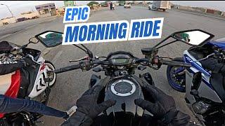 MORNING RIDE WITH MY SQUAD | KAWASAKI | SHAZZY ALI MOTOVLOGS |