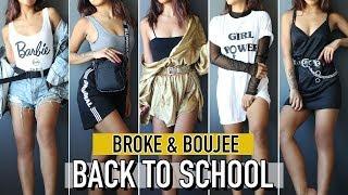 *CHEAP* STYLING TIPS FOR BASIC BACK TO SCHOOL OUTFITS! | Fashion | Nava Rose