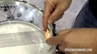 Evans Puresound Custom Pro Snare Wires at PASIC 2010