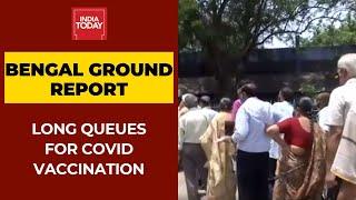 Coronavirus Crisis: Long Queues Outside Bengal's SSKM Hospital For Covid19 Vaccine | Ground Report