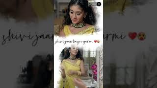 Shivangi Joshi instagram reel || shivin kaira fanpage 