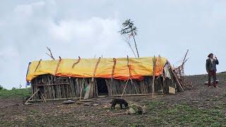 Organic Nepali Mountain Village Life in Nepal | Rainy Day in Rainy Season | Rural Life of Nepal