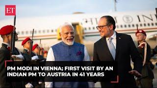 After Moscow, PM Modi makes a historic visit to Vienna as the first Indian PM in Austria in 41 Years