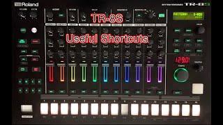 TR-8S Useful Shortcuts