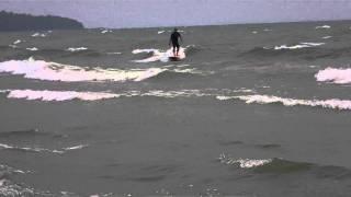 Surfing Lake Erie