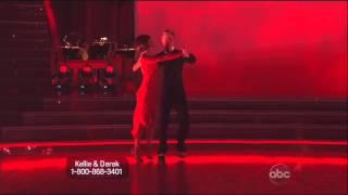 Derek Hough and Kellie Pickler dancing Argentine Tango on DWTS 5-13-13