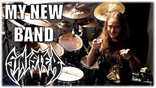 I joined Old school Death Metal band SINISTER as a new drummer