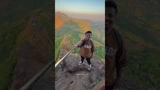 View From The Doors Of Harihar Fort