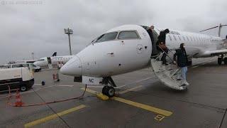 FLIGHTREPORT | Lufthansa CRJ-900LR | Economy | Münster/Osnabrück to Frankfurt! | Luca Aviation2019