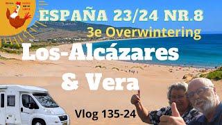 #135-24 in de serie #overwinteren in #Spanje gaat onze reis verder naar #LosAlcazares en #Vera.