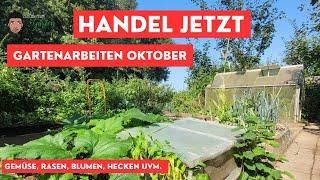 Gartenarbeit Oktober - Besser jetzt handeln und die letzten schönen Tage nutzen im Garten