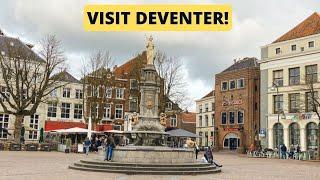 A BEAUTIFUL authentic city in the Netherlands! (Deventer)