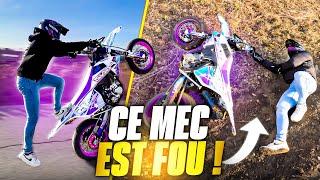 CE MEC EST FOU À MOTO !  (Supermotard et Enduro)