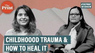 How does childhood trauma show up in adults