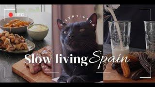 Slow living silent vlog Spain | the art of slow living | simple quiet living for introvert