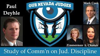 Study of Commission on Judicial Discipline, June 28, 2021