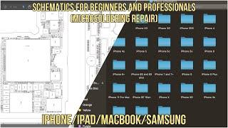 Download iPhone Schematics and Resistance maps and my new Content on Youtube Updated 2022