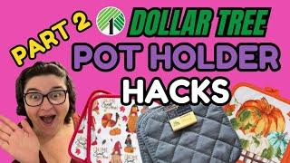 Even More Genius DIY Projects You Can Make with Dollar Store Potholders!